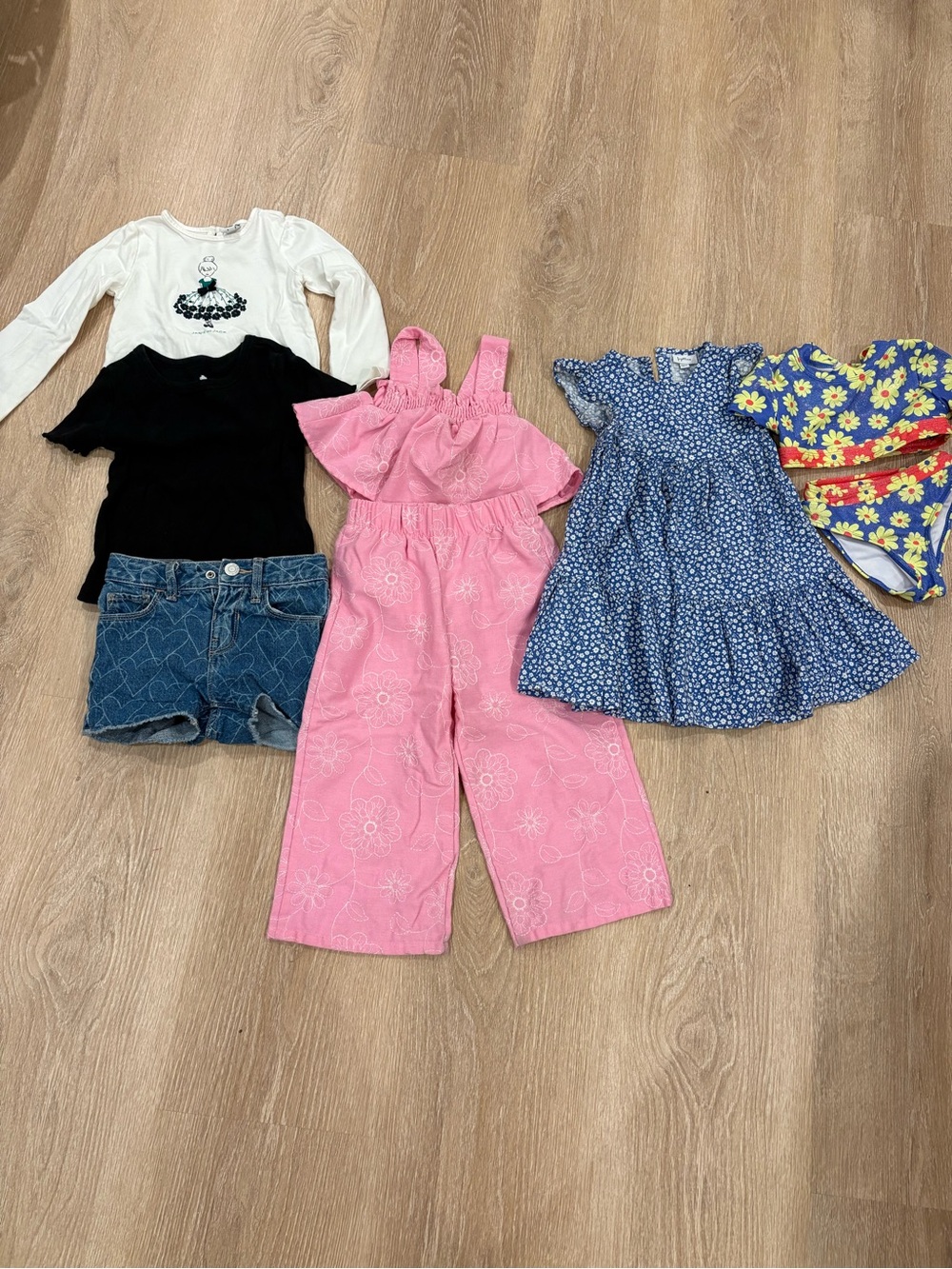 Toddler Girl Summer Clothing Bundle 3T | Janie & Jack, Baby Gap, Peek + More